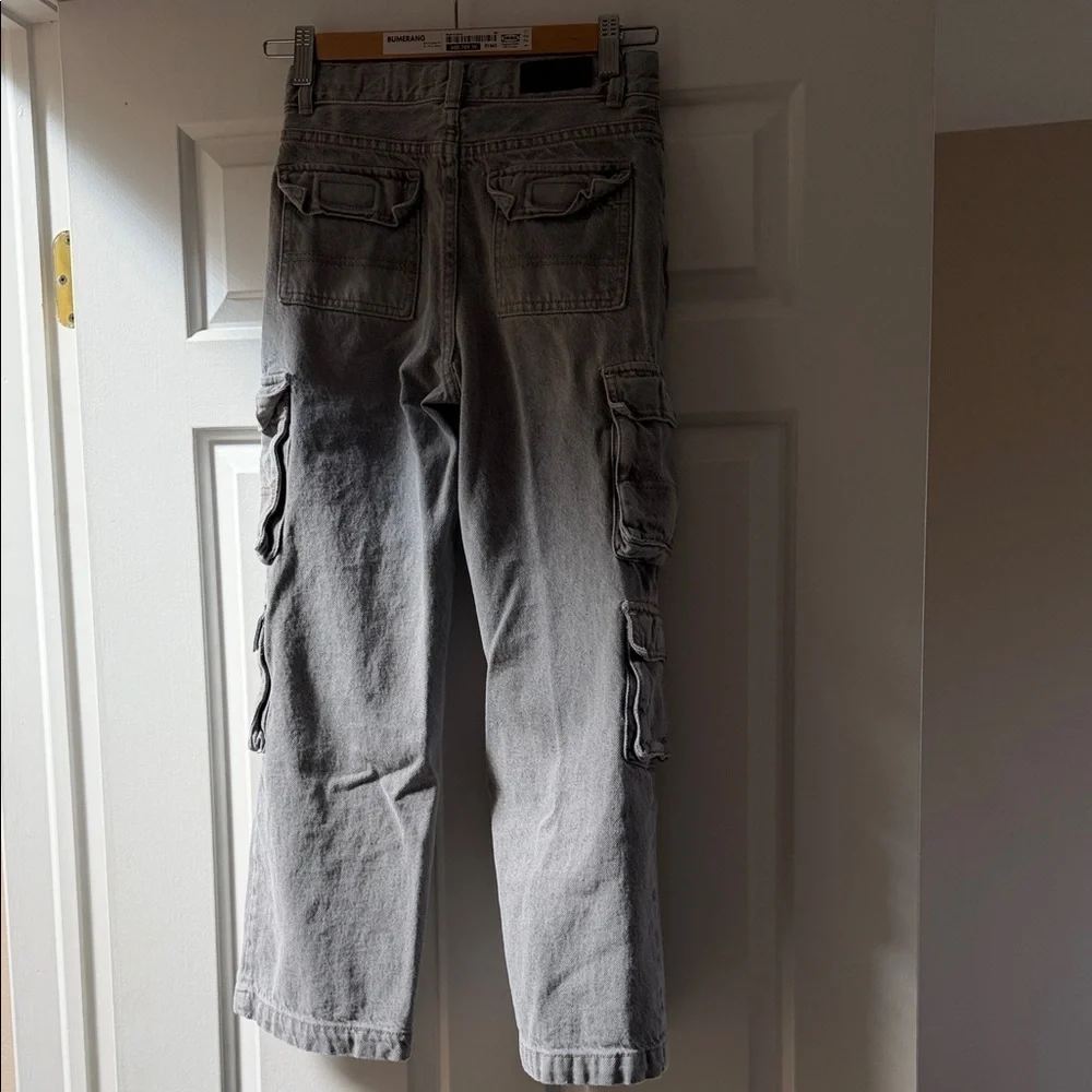 PacSun Kids Gray Cargo Jeans